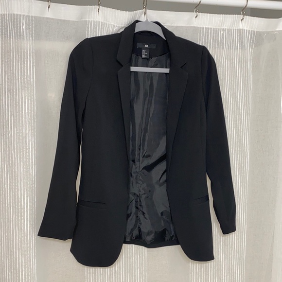 H&M Jackets & Blazers - H&M Black Blazer
